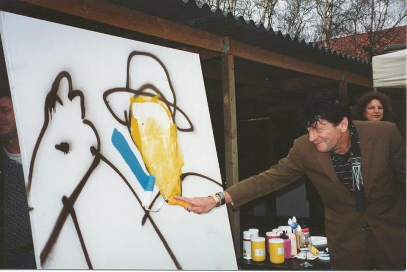 Herman Brood painting