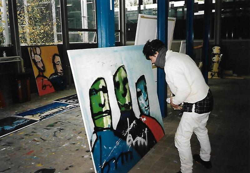 Herman Brood painting