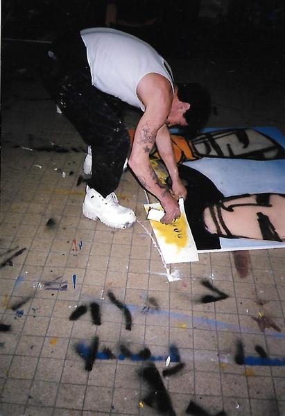 Herman Brood painting